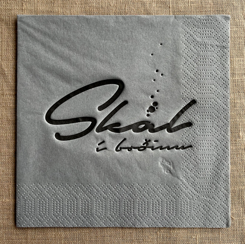 Servíettur - Skál í boðinu, Silfur